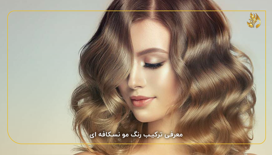 معرفی ترکیب رنگ مو نسکافه ای